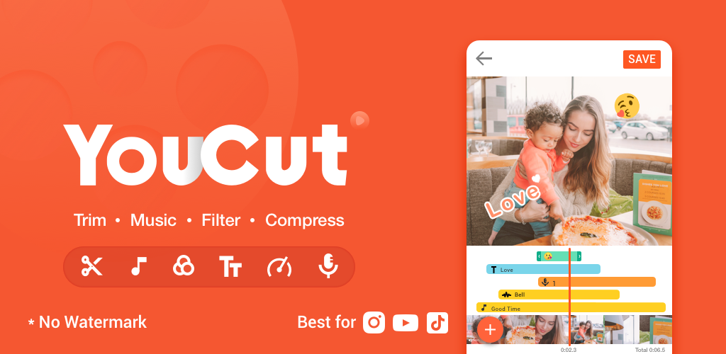 YouCut App – Best Video Maker And Editor For Android