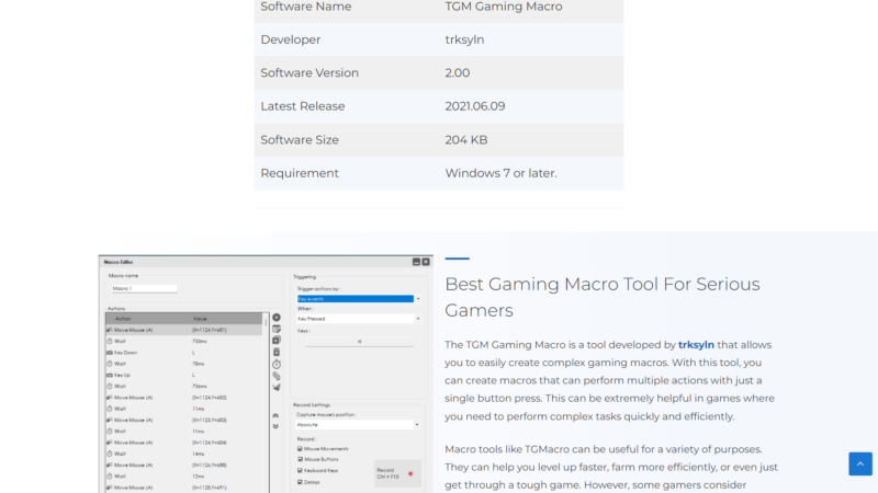 How to Use TGM Gaming Macro?